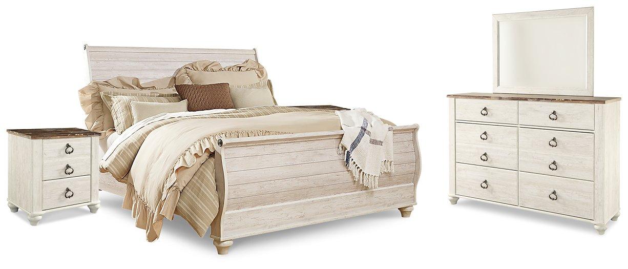 Willowton Bedroom Set - Premium Bedroom Set from Ashley Furniture - Just $478.66! Shop now at Furniture Wholesale Plus  We are the best furniture store in Nashville, Hendersonville, Goodlettsville, Madison, Antioch, Mount Juliet, Lebanon, Gallatin, Springfield, Murfreesboro, Franklin, Brentwood