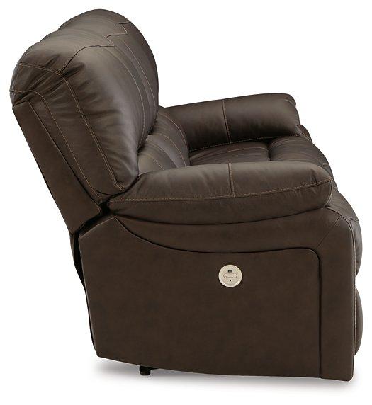 Leesworth Power Reclining Sofa - Premium Sofa from Ashley Furniture - Just $1037.71! Shop now at Furniture Wholesale Plus  We are the best furniture store in Nashville, Hendersonville, Goodlettsville, Madison, Antioch, Mount Juliet, Lebanon, Gallatin, Springfield, Murfreesboro, Franklin, Brentwood