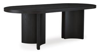 Rowanbeck Dining Table - Premium Dining Table from Ashley Furniture - Just $579.20! Shop now at Furniture Wholesale Plus  We are the best furniture store in Nashville, Hendersonville, Goodlettsville, Madison, Antioch, Mount Juliet, Lebanon, Gallatin, Springfield, Murfreesboro, Franklin, Brentwood