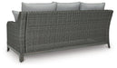 Elite Park Outdoor Sofa with Cushion - Premium Outdoor Seating from Ashley Furniture - Just $1136.57! Shop now at Furniture Wholesale Plus  We are the best furniture store in Nashville, Hendersonville, Goodlettsville, Madison, Antioch, Mount Juliet, Lebanon, Gallatin, Springfield, Murfreesboro, Franklin, Brentwood