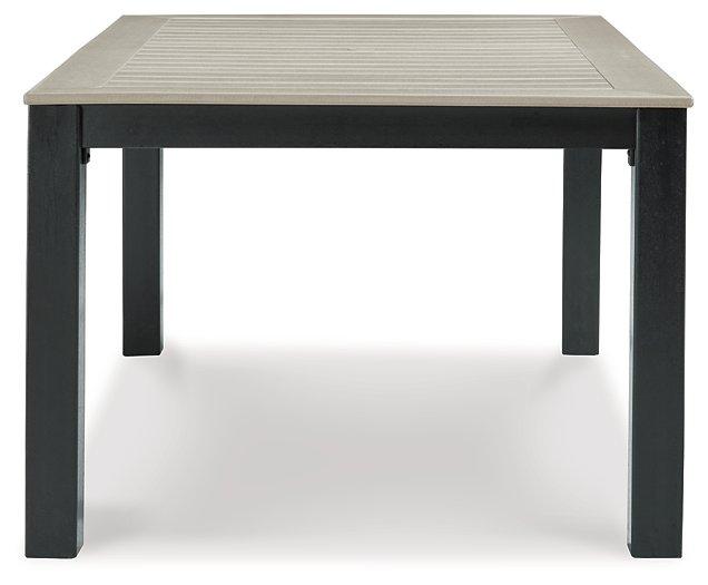 Mount Valley Outdoor Dining Table - Premium Outdoor Dining Table from Ashley Furniture - Just $828.57! Shop now at Furniture Wholesale Plus  We are the best furniture store in Nashville, Hendersonville, Goodlettsville, Madison, Antioch, Mount Juliet, Lebanon, Gallatin, Springfield, Murfreesboro, Franklin, Brentwood