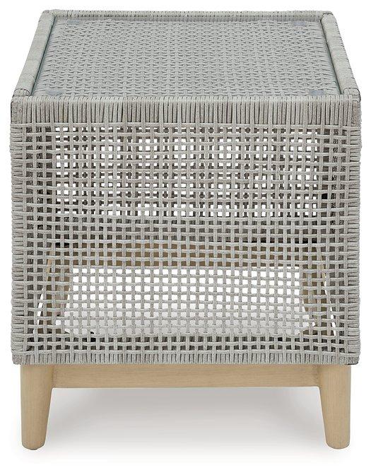 Seton Creek Outdoor End Table - Premium Outdoor End Table from Ashley Furniture - Just $235.02! Shop now at Furniture Wholesale Plus  We are the best furniture store in Nashville, Hendersonville, Goodlettsville, Madison, Antioch, Mount Juliet, Lebanon, Gallatin, Springfield, Murfreesboro, Franklin, Brentwood