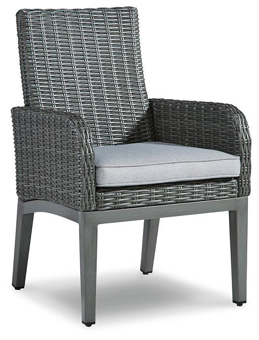 Elite Park Arm Chair with Cushion (Set of 2) - Premium Outdoor Dining Chair from Ashley Furniture - Just $496.75! Shop now at Furniture Wholesale Plus  We are the best furniture store in Nashville, Hendersonville, Goodlettsville, Madison, Antioch, Mount Juliet, Lebanon, Gallatin, Springfield, Murfreesboro, Franklin, Brentwood