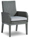 Elite Park Arm Chair with Cushion (Set of 2) - Premium Outdoor Dining Chair from Ashley Furniture - Just $496.75! Shop now at Furniture Wholesale Plus  We are the best furniture store in Nashville, Hendersonville, Goodlettsville, Madison, Antioch, Mount Juliet, Lebanon, Gallatin, Springfield, Murfreesboro, Franklin, Brentwood