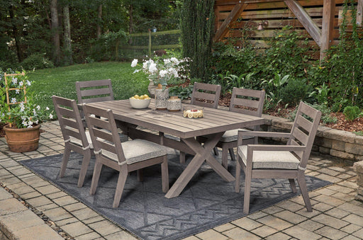 Hillside Barn Outdoor Dining Set - Premium Outdoor Dining Set from Ashley Furniture - Just $3605.91! Shop now at Furniture Wholesale Plus  We are the best furniture store in Nashville, Hendersonville, Goodlettsville, Madison, Antioch, Mount Juliet, Lebanon, Gallatin, Springfield, Murfreesboro, Franklin, Brentwood