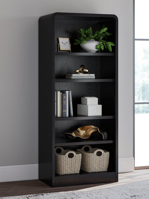 Rowanbeck 72" Bookcase - Premium Bookcase from Ashley Furniture - Just $372.06! Shop now at Furniture Wholesale Plus  We are the best furniture store in Nashville, Hendersonville, Goodlettsville, Madison, Antioch, Mount Juliet, Lebanon, Gallatin, Springfield, Murfreesboro, Franklin, Brentwood