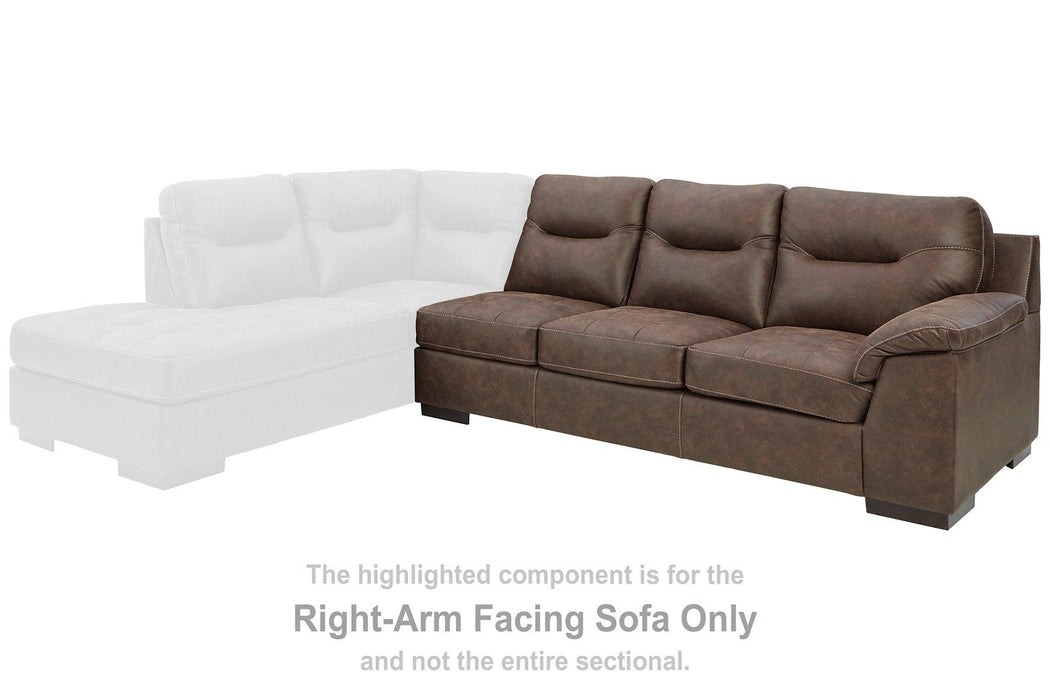 Maderla 2-Piece Sectional with Chaise - Premium Sectional from Ashley Furniture - Just $1224.15! Shop now at Furniture Wholesale Plus  We are the best furniture store in Nashville, Hendersonville, Goodlettsville, Madison, Antioch, Mount Juliet, Lebanon, Gallatin, Springfield, Murfreesboro, Franklin, Brentwood