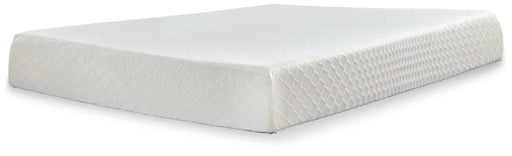 10 Inch Chime Memory Foam Mattress Set - Premium Mattress Set from Ashley Furniture - Just $414.29! Shop now at Furniture Wholesale Plus  We are the best furniture store in Nashville, Hendersonville, Goodlettsville, Madison, Antioch, Mount Juliet, Lebanon, Gallatin, Springfield, Murfreesboro, Franklin, Brentwood