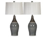 Niobe Table Lamp (Set of 2) - Premium Table Lamp Pair from Ashley Furniture - Just $143.22! Shop now at Furniture Wholesale Plus  We are the best furniture store in Nashville, Hendersonville, Goodlettsville, Madison, Antioch, Mount Juliet, Lebanon, Gallatin, Springfield, Murfreesboro, Franklin, Brentwood