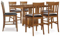 Ralene Counter Height Dining Set - Premium Barstool Set from Ashley Furniture - Just $790.37! Shop now at Furniture Wholesale Plus  We are the best furniture store in Nashville, Hendersonville, Goodlettsville, Madison, Antioch, Mount Juliet, Lebanon, Gallatin, Springfield, Murfreesboro, Franklin, Brentwood