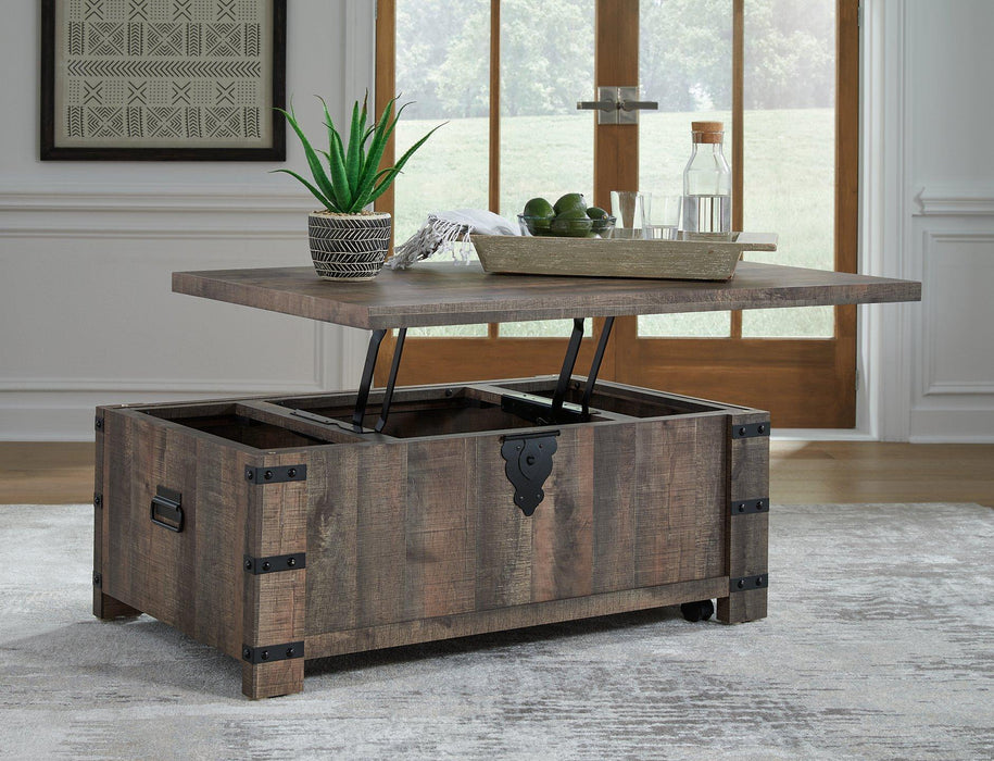 Hollum Lift-Top Coffee Table - Premium Cocktail Table Lift from Ashley Furniture - Just $403.62! Shop now at Furniture Wholesale Plus  We are the best furniture store in Nashville, Hendersonville, Goodlettsville, Madison, Antioch, Mount Juliet, Lebanon, Gallatin, Springfield, Murfreesboro, Franklin, Brentwood