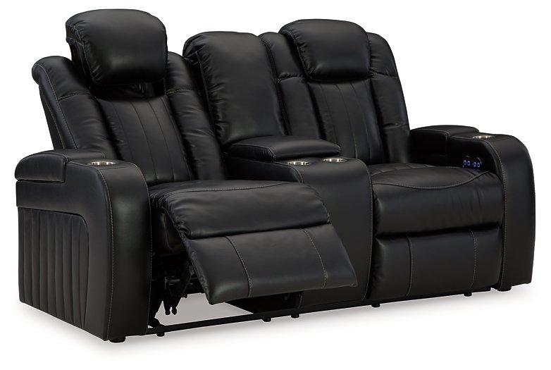 Caveman Den Power Reclining Loveseat with Console - Premium Loveseat from Ashley Furniture - Just $1097.26! Shop now at Furniture Wholesale Plus  We are the best furniture store in Nashville, Hendersonville, Goodlettsville, Madison, Antioch, Mount Juliet, Lebanon, Gallatin, Springfield, Murfreesboro, Franklin, Brentwood