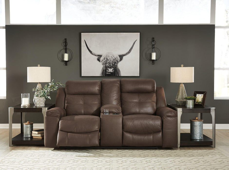 Jesolo Reclining Loveseat with Console - Premium Loveseat from Ashley Furniture - Just $929! Shop now at Furniture Wholesale Plus  We are the best furniture store in Nashville, Hendersonville, Goodlettsville, Madison, Antioch, Mount Juliet, Lebanon, Gallatin, Springfield, Murfreesboro, Franklin, Brentwood