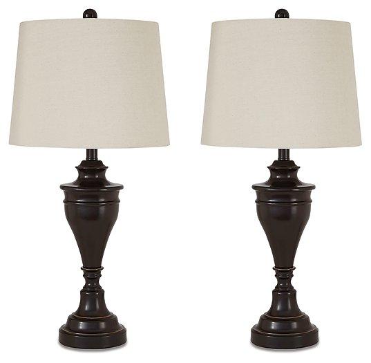 Darlita Table Lamp (Set of 2) - Premium Table Lamp Pair from Ashley Furniture - Just $99.08! Shop now at Furniture Wholesale Plus  We are the best furniture store in Nashville, Hendersonville, Goodlettsville, Madison, Antioch, Mount Juliet, Lebanon, Gallatin, Springfield, Murfreesboro, Franklin, Brentwood