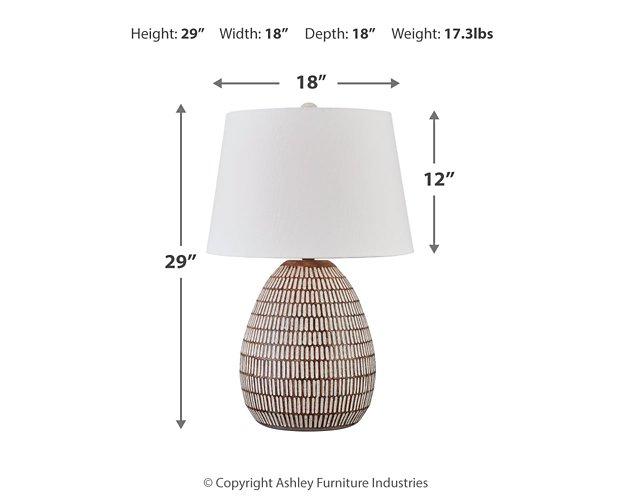 Darrich Lamp Set - Premium Table Lamp Set from Ashley Furniture - Just $215.82! Shop now at Furniture Wholesale Plus  We are the best furniture store in Nashville, Hendersonville, Goodlettsville, Madison, Antioch, Mount Juliet, Lebanon, Gallatin, Springfield, Murfreesboro, Franklin, Brentwood