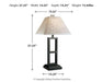 Deidra Table Lamp (Set of 2) - Premium Table Lamp Pair from Ashley Furniture - Just $116.73! Shop now at Furniture Wholesale Plus  We are the best furniture store in Nashville, Hendersonville, Goodlettsville, Madison, Antioch, Mount Juliet, Lebanon, Gallatin, Springfield, Murfreesboro, Franklin, Brentwood