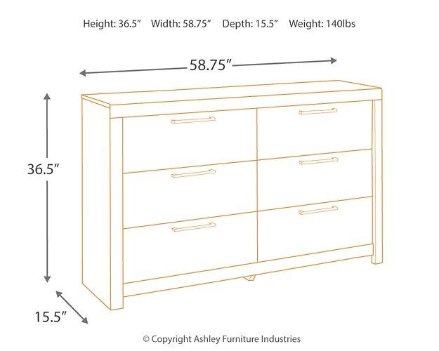 Derekson Dresser - Premium Dresser from Ashley Furniture - Just $335.86! Shop now at Furniture Wholesale Plus  We are the best furniture store in Nashville, Hendersonville, Goodlettsville, Madison, Antioch, Mount Juliet, Lebanon, Gallatin, Springfield, Murfreesboro, Franklin, Brentwood