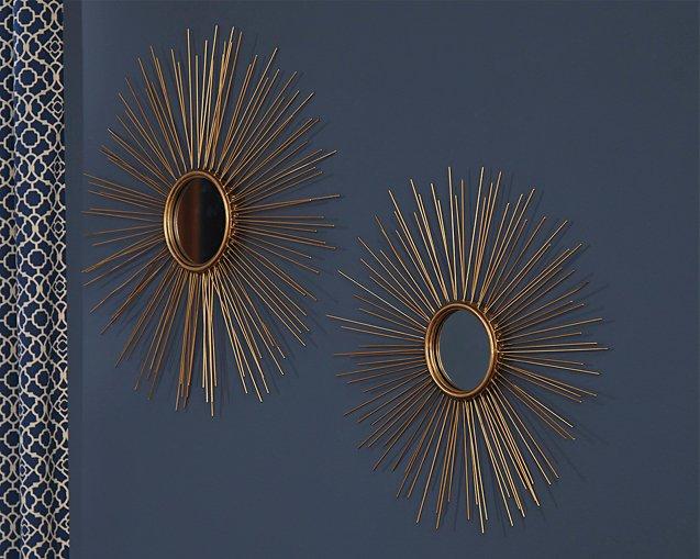 Doniel Accent Mirror (Set of 2) - Premium Mirror from Ashley Furniture - Just $102.72! Shop now at Furniture Wholesale Plus  We are the best furniture store in Nashville, Hendersonville, Goodlettsville, Madison, Antioch, Mount Juliet, Lebanon, Gallatin, Springfield, Murfreesboro, Franklin, Brentwood