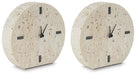 Donfordson Table Clock (Set of 2) - Premium Table Top Accessories from Ashley Furniture - Just $65.54! Shop now at Furniture Wholesale Plus  We are the best furniture store in Nashville, Hendersonville, Goodlettsville, Madison, Antioch, Mount Juliet, Lebanon, Gallatin, Springfield, Murfreesboro, Franklin, Brentwood