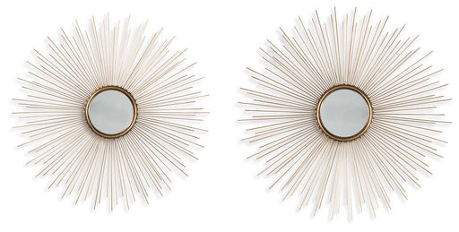 Doniel Accent Mirror (Set of 2) - Premium Mirror from Ashley Furniture - Just $102.72! Shop now at Furniture Wholesale Plus  We are the best furniture store in Nashville, Hendersonville, Goodlettsville, Madison, Antioch, Mount Juliet, Lebanon, Gallatin, Springfield, Murfreesboro, Franklin, Brentwood