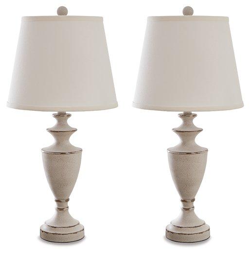 Dorcher Table Lamp (Set of 2) - Premium Table Lamp Pair from Ashley Furniture - Just $88.49! Shop now at Furniture Wholesale Plus  We are the best furniture store in Nashville, Hendersonville, Goodlettsville, Madison, Antioch, Mount Juliet, Lebanon, Gallatin, Springfield, Murfreesboro, Franklin, Brentwood