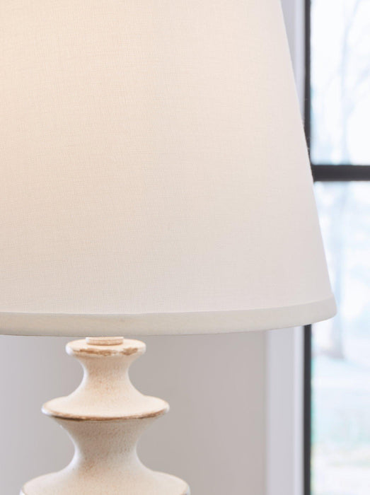 Dorcher Table Lamp (Set of 2) - Premium Table Lamp Pair from Ashley Furniture - Just $88.49! Shop now at Furniture Wholesale Plus  We are the best furniture store in Nashville, Hendersonville, Goodlettsville, Madison, Antioch, Mount Juliet, Lebanon, Gallatin, Springfield, Murfreesboro, Franklin, Brentwood