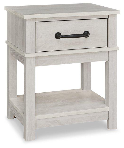 Dorrinson Nightstand - Premium Nightstand from Ashley Furniture - Just $131.31! Shop now at Furniture Wholesale Plus  We are the best furniture store in Nashville, Hendersonville, Goodlettsville, Madison, Antioch, Mount Juliet, Lebanon, Gallatin, Springfield, Murfreesboro, Franklin, Brentwood