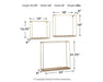 Efharis Wall Shelf (Set of 3) - Premium Wall Decor from Ashley Furniture - Just $83.30! Shop now at Furniture Wholesale Plus  We are the best furniture store in Nashville, Hendersonville, Goodlettsville, Madison, Antioch, Mount Juliet, Lebanon, Gallatin, Springfield, Murfreesboro, Franklin, Brentwood