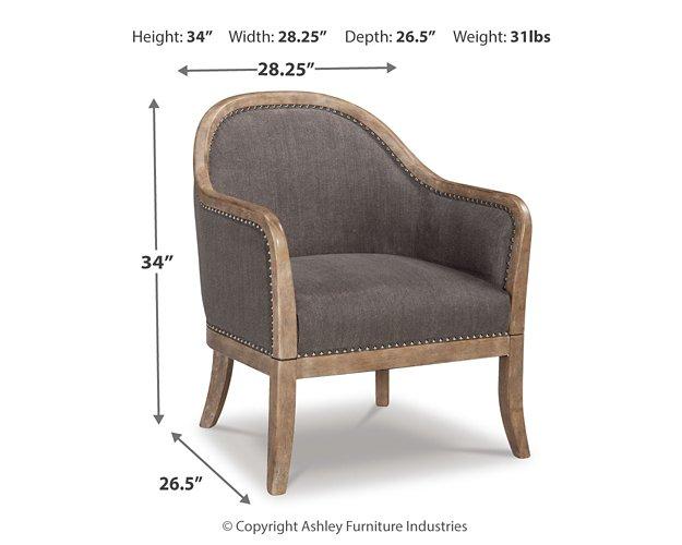 Engineer Accent Chair - Premium Accent Chair from Ashley Furniture - Just $383.24! Shop now at Furniture Wholesale Plus  We are the best furniture store in Nashville, Hendersonville, Goodlettsville, Madison, Antioch, Mount Juliet, Lebanon, Gallatin, Springfield, Murfreesboro, Franklin, Brentwood