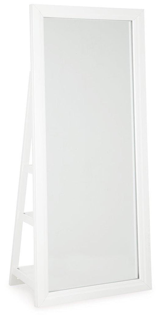 Evesen Floor Standing Mirror/Storage - Premium Mirror from Ashley Furniture - Just $302.21! Shop now at Furniture Wholesale Plus  We are the best furniture store in Nashville, Hendersonville, Goodlettsville, Madison, Antioch, Mount Juliet, Lebanon, Gallatin, Springfield, Murfreesboro, Franklin, Brentwood