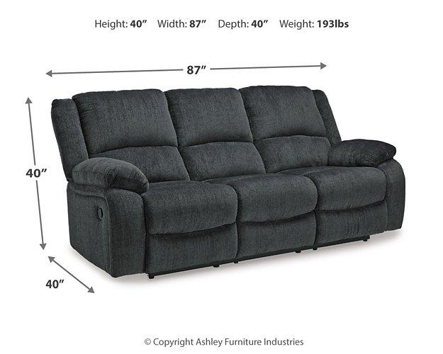 Draycoll Reclining Sofa - Premium Sofa from Ashley Furniture - Just $746.42! Shop now at Furniture Wholesale Plus  We are the best furniture store in Nashville, Hendersonville, Goodlettsville, Madison, Antioch, Mount Juliet, Lebanon, Gallatin, Springfield, Murfreesboro, Franklin, Brentwood