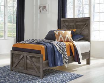 Wynnlow Crossbuck Bed - Premium Bed from Ashley Furniture - Just $243.35! Shop now at Furniture Wholesale Plus  We are the best furniture store in Nashville, Hendersonville, Goodlettsville, Madison, Antioch, Mount Juliet, Lebanon, Gallatin, Springfield, Murfreesboro, Franklin, Brentwood