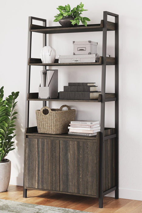 Zendex 72" Bookcase - Premium Bookcase from Ashley Furniture - Just $266.05! Shop now at Furniture Wholesale Plus  We are the best furniture store in Nashville, Hendersonville, Goodlettsville, Madison, Antioch, Mount Juliet, Lebanon, Gallatin, Springfield, Murfreesboro, Franklin, Brentwood