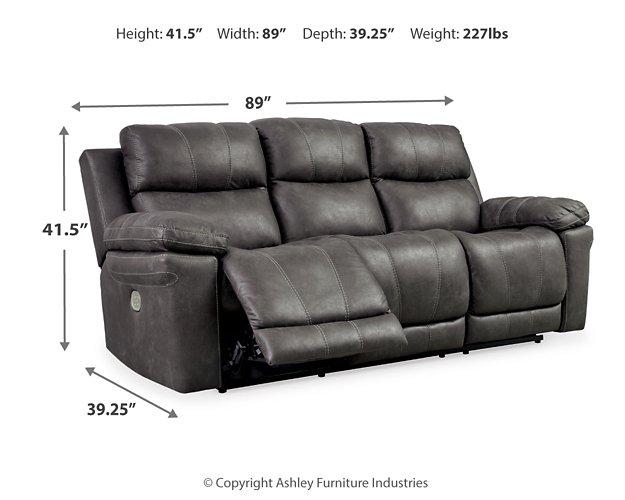 Erlangen Power Reclining Sofa - Premium Sofa from Ashley Furniture - Just $1037.71! Shop now at Furniture Wholesale Plus  We are the best furniture store in Nashville, Hendersonville, Goodlettsville, Madison, Antioch, Mount Juliet, Lebanon, Gallatin, Springfield, Murfreesboro, Franklin, Brentwood