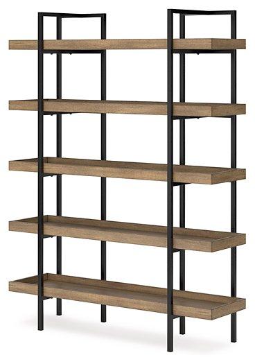 Montia 76" Bookcase - Premium Bookcase from Ashley Furniture - Just $414.29! Shop now at Furniture Wholesale Plus  We are the best furniture store in Nashville, Hendersonville, Goodlettsville, Madison, Antioch, Mount Juliet, Lebanon, Gallatin, Springfield, Murfreesboro, Franklin, Brentwood