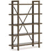 Roanhowe 71" Bookcase - Premium Bookcase from Ashley Furniture - Just $434.40! Shop now at Furniture Wholesale Plus  We are the best furniture store in Nashville, Hendersonville, Goodlettsville, Madison, Antioch, Mount Juliet, Lebanon, Gallatin, Springfield, Murfreesboro, Franklin, Brentwood