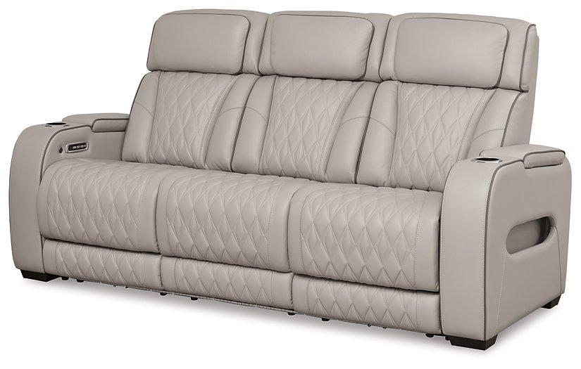 Boyington Power Reclining Sofa - Premium Sofa from Ashley Furniture - Just $2091.65! Shop now at Furniture Wholesale Plus  We are the best furniture store in Nashville, Hendersonville, Goodlettsville, Madison, Antioch, Mount Juliet, Lebanon, Gallatin, Springfield, Murfreesboro, Franklin, Brentwood