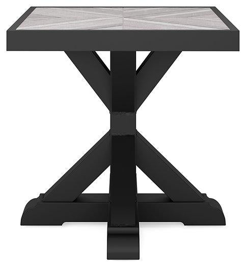 Beachcroft Outdoor End Table - Premium Outdoor End Table from Ashley Furniture - Just $416.85! Shop now at Furniture Wholesale Plus  We are the best furniture store in Nashville, Hendersonville, Goodlettsville, Madison, Antioch, Mount Juliet, Lebanon, Gallatin, Springfield, Murfreesboro, Franklin, Brentwood