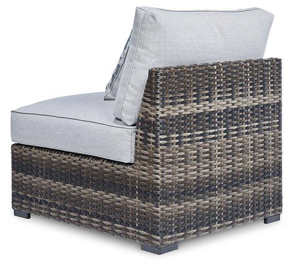 Harbor Court Armless Chair with Cushion (Set of 2) - Premium Outdoor Seating from Ashley Furniture - Just $314.71! Shop now at Furniture Wholesale Plus  We are the best furniture store in Nashville, Hendersonville, Goodlettsville, Madison, Antioch, Mount Juliet, Lebanon, Gallatin, Springfield, Murfreesboro, Franklin, Brentwood