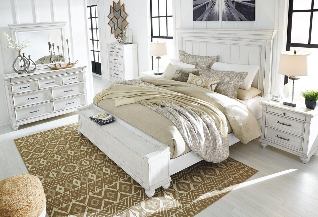 Kanwyn Bed with Storage Bench - Premium Bed from Ashley Furniture - Just $830.59! Shop now at Furniture Wholesale Plus  We are the best furniture store in Nashville, Hendersonville, Goodlettsville, Madison, Antioch, Mount Juliet, Lebanon, Gallatin, Springfield, Murfreesboro, Franklin, Brentwood