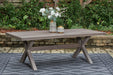 Hillside Barn Outdoor Dining Table - Premium Outdoor Dining Table from Ashley Furniture - Just $1347.44! Shop now at Furniture Wholesale Plus  We are the best furniture store in Nashville, Hendersonville, Goodlettsville, Madison, Antioch, Mount Juliet, Lebanon, Gallatin, Springfield, Murfreesboro, Franklin, Brentwood