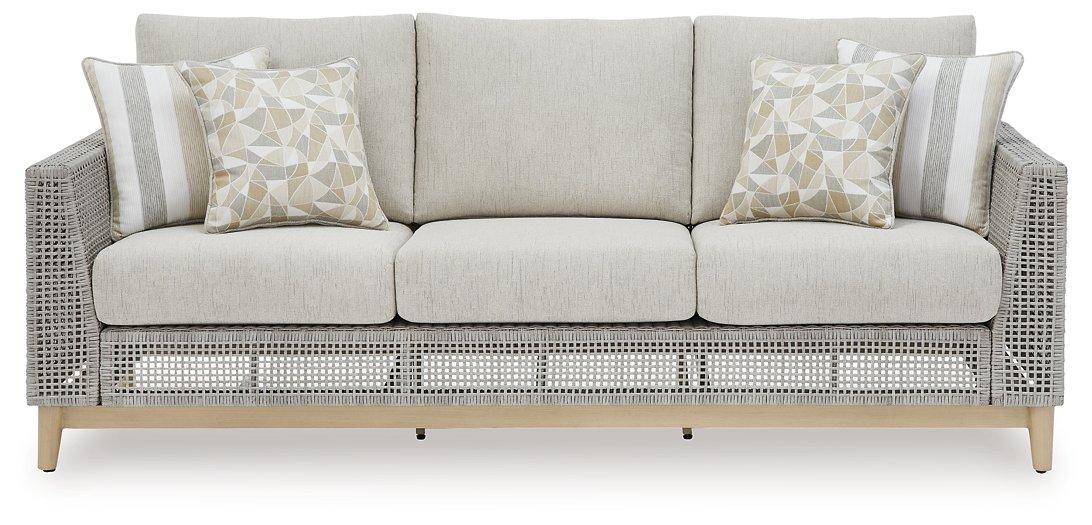 Seton Creek Outdoor Sofa with Cushion - Premium Outdoor Seating from Ashley Furniture - Just $1318.41! Shop now at Furniture Wholesale Plus  We are the best furniture store in Nashville, Hendersonville, Goodlettsville, Madison, Antioch, Mount Juliet, Lebanon, Gallatin, Springfield, Murfreesboro, Franklin, Brentwood