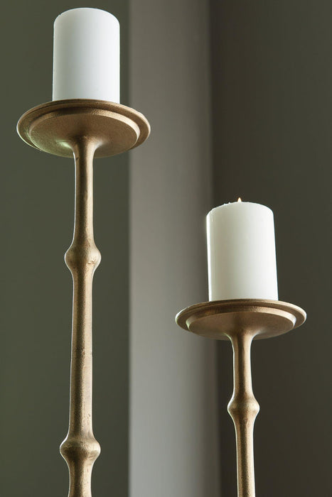 Larwick Candle Holder (Set of 2) - Premium Candle Holder from Ashley Furniture - Just $107.91! Shop now at Furniture Wholesale Plus  We are the best furniture store in Nashville, Hendersonville, Goodlettsville, Madison, Antioch, Mount Juliet, Lebanon, Gallatin, Springfield, Murfreesboro, Franklin, Brentwood