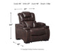 Warnerton Power Recliner - Premium Recliner from Ashley Furniture - Just $1031.47! Shop now at Furniture Wholesale Plus  We are the best furniture store in Nashville, Hendersonville, Goodlettsville, Madison, Antioch, Mount Juliet, Lebanon, Gallatin, Springfield, Murfreesboro, Franklin, Brentwood