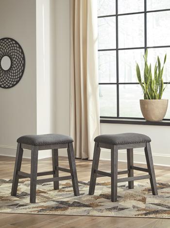 Caitbrook Counter Height Upholstered Bar Stool - Premium Stool from Ashley Furniture - Just $62.35! Shop now at Furniture Wholesale Plus  We are the best furniture store in Nashville, Hendersonville, Goodlettsville, Madison, Antioch, Mount Juliet, Lebanon, Gallatin, Springfield, Murfreesboro, Franklin, Brentwood