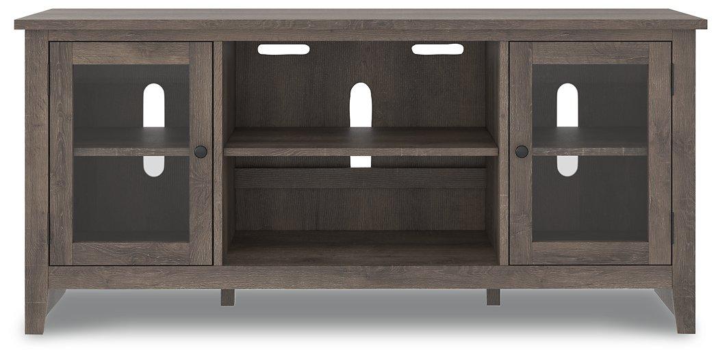 Arlenbry 60" TV Stand with Electric Fireplace - Premium TV Stand from Ashley Furniture - Just $565.02! Shop now at Furniture Wholesale Plus  We are the best furniture store in Nashville, Hendersonville, Goodlettsville, Madison, Antioch, Mount Juliet, Lebanon, Gallatin, Springfield, Murfreesboro, Franklin, Brentwood