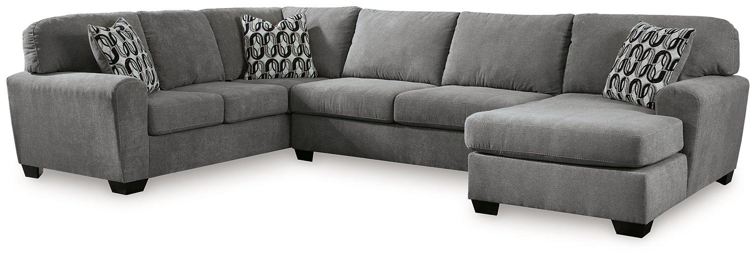 Birkdale Court Sectional with Chaise - Premium Sectional from Ashley Furniture - Just $1137.94! Shop now at Furniture Wholesale Plus  We are the best furniture store in Nashville, Hendersonville, Goodlettsville, Madison, Antioch, Mount Juliet, Lebanon, Gallatin, Springfield, Murfreesboro, Franklin, Brentwood