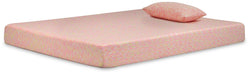 iKidz Pink Full Mattress and Pillow - Premium Mattress from Ashley Furniture - Just $305.56! Shop now at Furniture Wholesale Plus  We are the best furniture store in Nashville, Hendersonville, Goodlettsville, Madison, Antioch, Mount Juliet, Lebanon, Gallatin, Springfield, Murfreesboro, Franklin, Brentwood