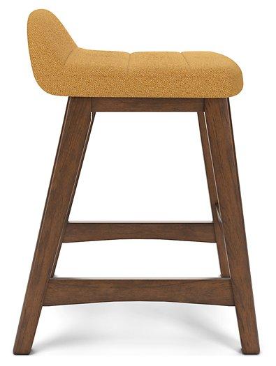 Lyncott Counter Height Bar Stool - Premium Barstool from Ashley Furniture - Just $92.51! Shop now at Furniture Wholesale Plus  We are the best furniture store in Nashville, Hendersonville, Goodlettsville, Madison, Antioch, Mount Juliet, Lebanon, Gallatin, Springfield, Murfreesboro, Franklin, Brentwood