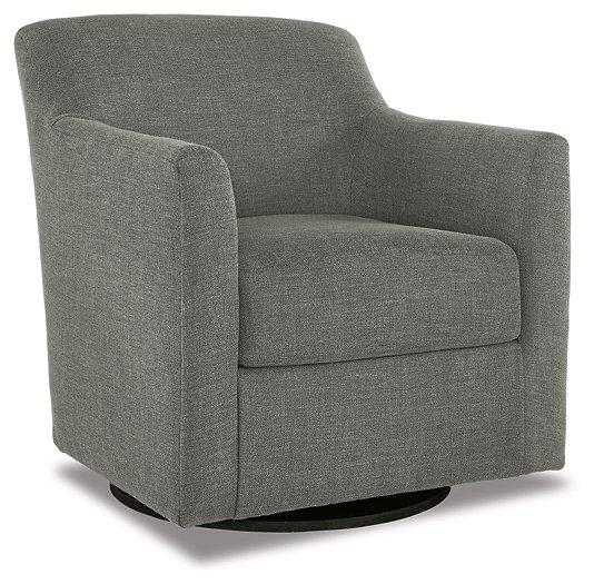 Bradney Swivel Accent Chair - Premium Accent Chair from Ashley Furniture - Just $328.51! Shop now at Furniture Wholesale Plus  We are the best furniture store in Nashville, Hendersonville, Goodlettsville, Madison, Antioch, Mount Juliet, Lebanon, Gallatin, Springfield, Murfreesboro, Franklin, Brentwood